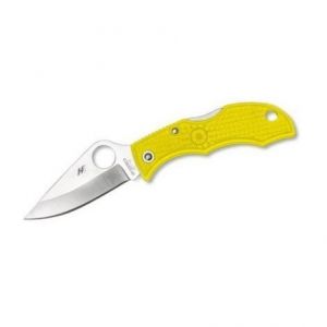 Image de Spyderco LYLP3 Couteau de Poche Ladybug Salt Yellow Jaune