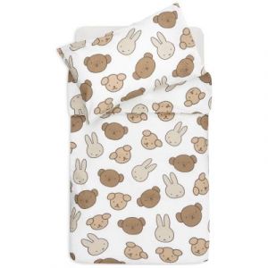 Jollein Housse de Couette et Taie Miffy and Friends - 100 x 140 cm
