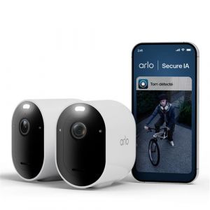 Arlo Camera de securite Pro 6 2K+ - Kit de 2 cameras