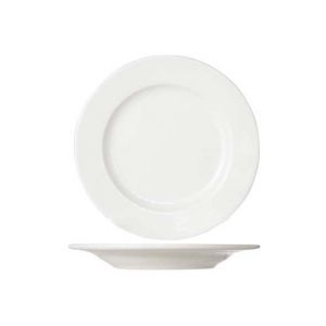 Image de Cosy & Trendy Assiette à pain blanc crà¨me ronde 15cm porcelaine - Lot de 6 - Buffet