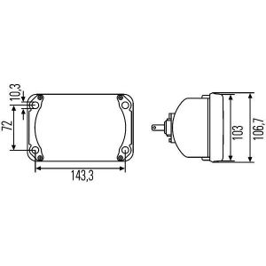 Image de Hella Projecteur principal 1AB 006 977-021