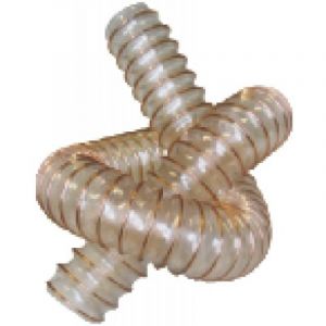 Alfaflex Gaines souples WINDFLEX 400 en polyuréthane-ester armé avec un fil cuivré, ventilation, aspiration, Ø int : 80mm L:
