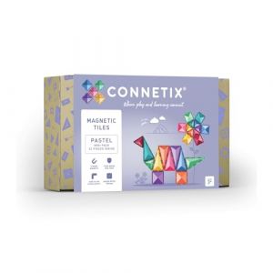 CONNETIX Construction Carreaux Magnetiques Pastel Mini Pack 32 Pièces