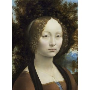 Image de Grafika Puzzle Leonard de Vinci: Ginevra de' Benci, 1474-1476