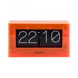 Present time Horloge de table Boxed Flip