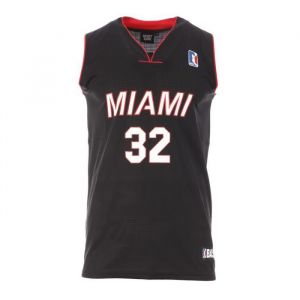 Maillot de basket - Sport Zone - Miami 32 - Noir - 100% polyester - Sans manche
