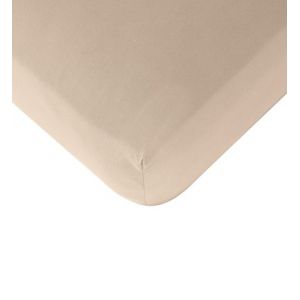 Jalla Drap housse Infini satin jacquard 110 fils/cm² Beige - Couleur Beige - Taille S