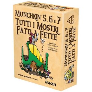 Image de Raven Munchkin 5, 6 et 7 – Tous Les Monstres Faits à tranches