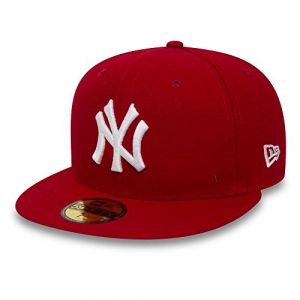 A New Era Casquette 59 Fifty MLB NY Rouge/Blanc 6 7/8