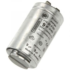 Arthur Martin Sos Accessoire Condensateur 9MF pour Sèche-linge 1250020227 aeg, altus, ariston hotpoint aya, balay, beko, brandt, coldis,
