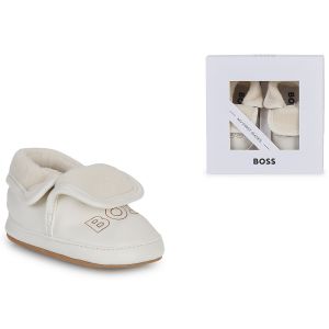 Boss Effect Chaussons bébé J52586 Beige - Taille 19,20