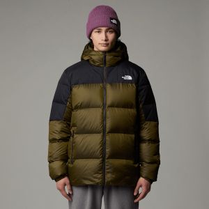 Image de The North Face Veste &agrave; capuche Diablo Down 2.0 vert marron noir - S