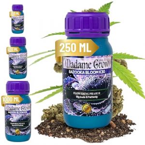 MADAME GROW - Engrais Organique Liquide - Engrais Floraison - BAZOOKA BLOOM K30 -
