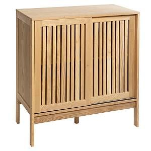 Image de Atmosphera Buffet 2 Portes en Bois "Osani" 80cm Naturel