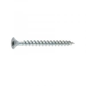 Spax Vis bois tête fraisé T25 - Ø 5 mm - 60 mm - Zingué blanc - Boîte de 500 pièces