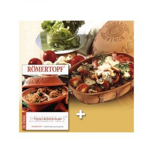 Romertopf 140 05 - plat à four - terre cuite - 4 à 6 personnes - 3,5 litres