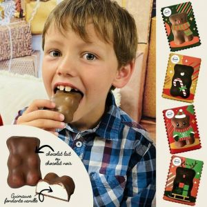 Ourson Guimauve XL | Chocolat de Noel artisanal Chocodic