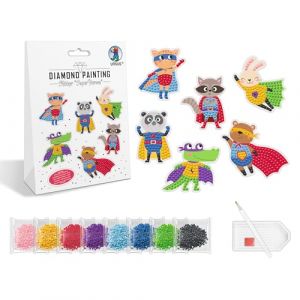 Ursus Autocollant de Peinture Diamant, Super Heroes