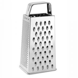 Pujadas Râpe en Acier Inox avec 4 Faces H 20 à 23 cm