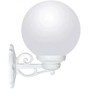 Applique murale globe Fumagalli bisso G250' - E27 - Blanc