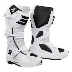 Shot Bottes cross Race 6 blanc- 47