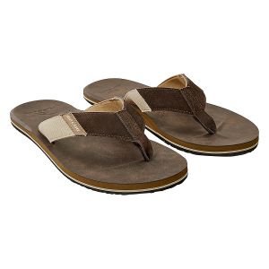 Rip Curl Tongs OXFORD OPEN TOE - Couleur 41,44 - Taille Marron
