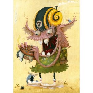 Heye Puzzle 1000 pièces : zozoville malbouffe