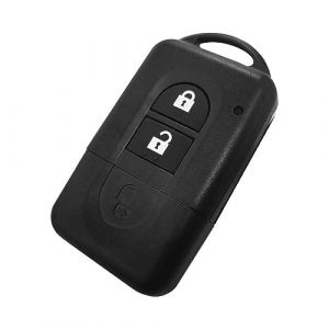 OcioDual Coque de Clé à 2 Boutons Compatible avec Nissan Micra X-Trail Qashqai Juke Duke Navara Note Pathfinder