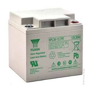 Yuasa Batterie plomb AGM NPL38-12IFR 12V 38Ah M5 Batterie(s)