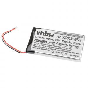 Vhbw Batterie remplacement pour Harman & Kardon 320603329779 pour appareil GPS de navigation (1500mAh, 3,7V, Li-polym&egrave;re)