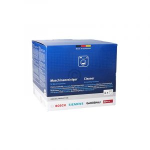 Bosch Nettoyant pour machine à laver compatible avec Siemens 00311929 4 x 200 g