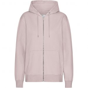 Sweatshirt à capuche zippé Colorful Standard Classic Organic Faded Pink