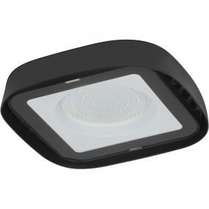 Osram Ampoule Highbay Ufo, noir, 80 W / 9300 lm, blanc lumière du jour 865, 6500 K, indice IP65, protection contre les jets d’eau et contre la pénétration de poussière (étanche à la poussière).