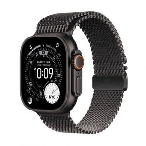Apple Montre connectée WATCH 49mm Tit Noir Milanais Ultra 3 M Cellul
