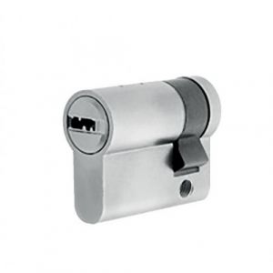 Tesa Demi cylindre T80-P profil prot&eacute;g&eacute; 4 cl&eacute;s r&eacute;versibles et carte de propri&eacute;t&eacute; 60 x 10 SA