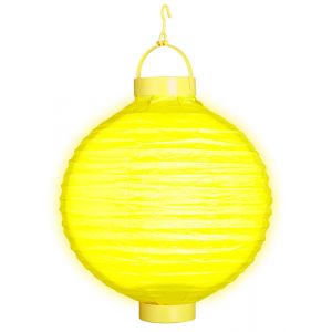 Image de Lampion à LED 30 cm - Jaune - Mixte