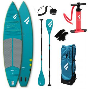 Fanatic " Ray Air Pocket/C35 SUP Package 11'6"x31" Inflatable SUP with Paddle and Pump Planches Stand Up Paddle"