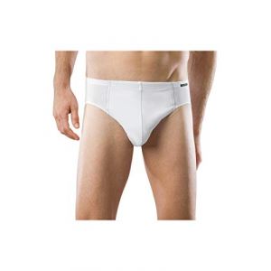 Schiesser Supermini (3er Pack) Bikini, Blanc (Weiss 100), Small (Taille Fabricant: 004) (Lot de 3) Homme