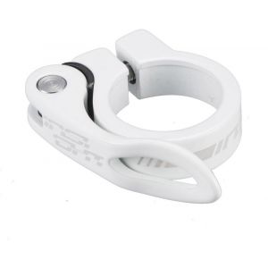 Insight EL Collier de selle &Oslash;31,8mm attache rapide, blanc Colliers de selle