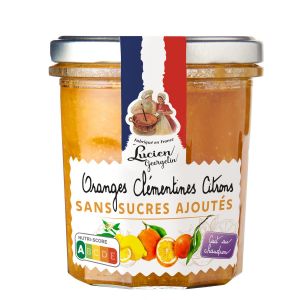 Lucien georgelin Confiture Agrumes Sans Sucres Ajoutés - Le Pot De 320g