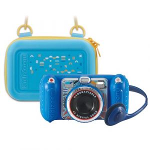 Vtech KidiZoom Duo Pro Pack avec Sac Gratuit &ndash; Seulement pour Une Courte p&eacute;riode &ndash; Appareil Photo pour Enfant avec 2 cam&eacute;ras, Fonction Photo et vid&eacute;o, Jeux, Lecteur de Musique et Bien Plus Encore,