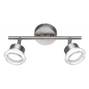 Wofi Led Spotlight Morgan 2xled 5w Integrated 400 Lm [Lampe plafonniere et murale - Interieur]