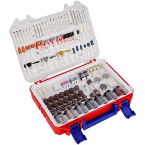 Coffret kit d'accessoires 420 pièces pour outils rotatifs abrasifs multifonction EMTOP