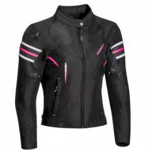 Ixon Blouson textile femme Ilana noir/fushia - XS