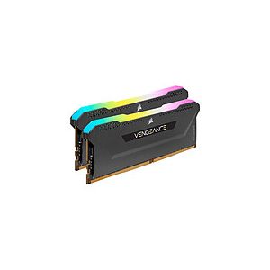 Image de Corsair Vengeance RGB PRO SL Series 16 Go (2 x 8 Go) DDR4 4000 MHz CL18 - Noir