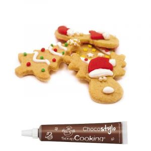 Image de Scrapcooking Préparation pour biscuits de Noël + Stylo chocolat