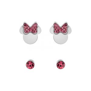 Disney Boucle d'oreilles pour enfants S600149RPL-B.CS Acier inoxydable