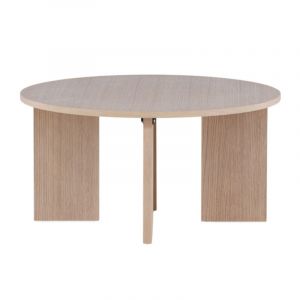 Vind - Table basse ronde Asker&ouml;n beige