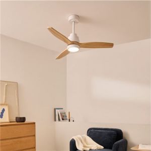 WIND STYLANCE - Ventilateur de plafond 40W silencieux 100% bois plusieurs tailles
