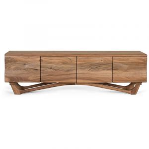 Giner Y Colomer - Meuble tv fabriqué à la main en bois d'acacia 170cm